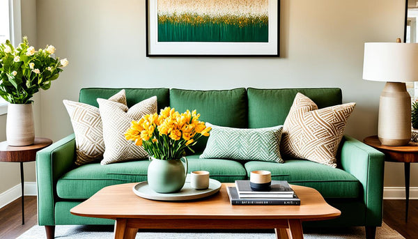 Which Color Goes with Green Sofa Mojo Boutique