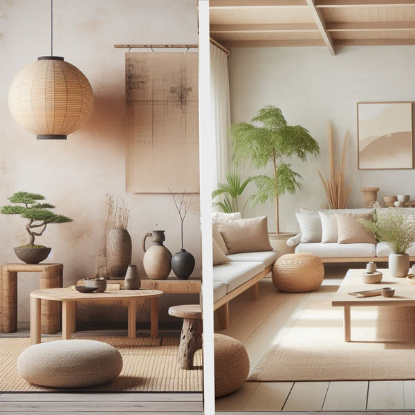 Wabi Sabi vs Japandi: Unveiling Design Mystique - Mojo Boutique