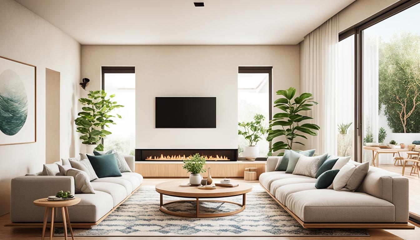 Japandi Mediterranean Style Living Room Ideas - Mojo Boutique