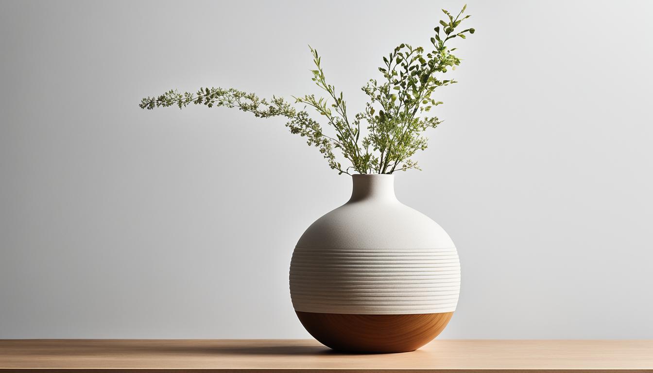 Japandi Style Vase: Blending Japanese & Scandinavian Design - Mojo