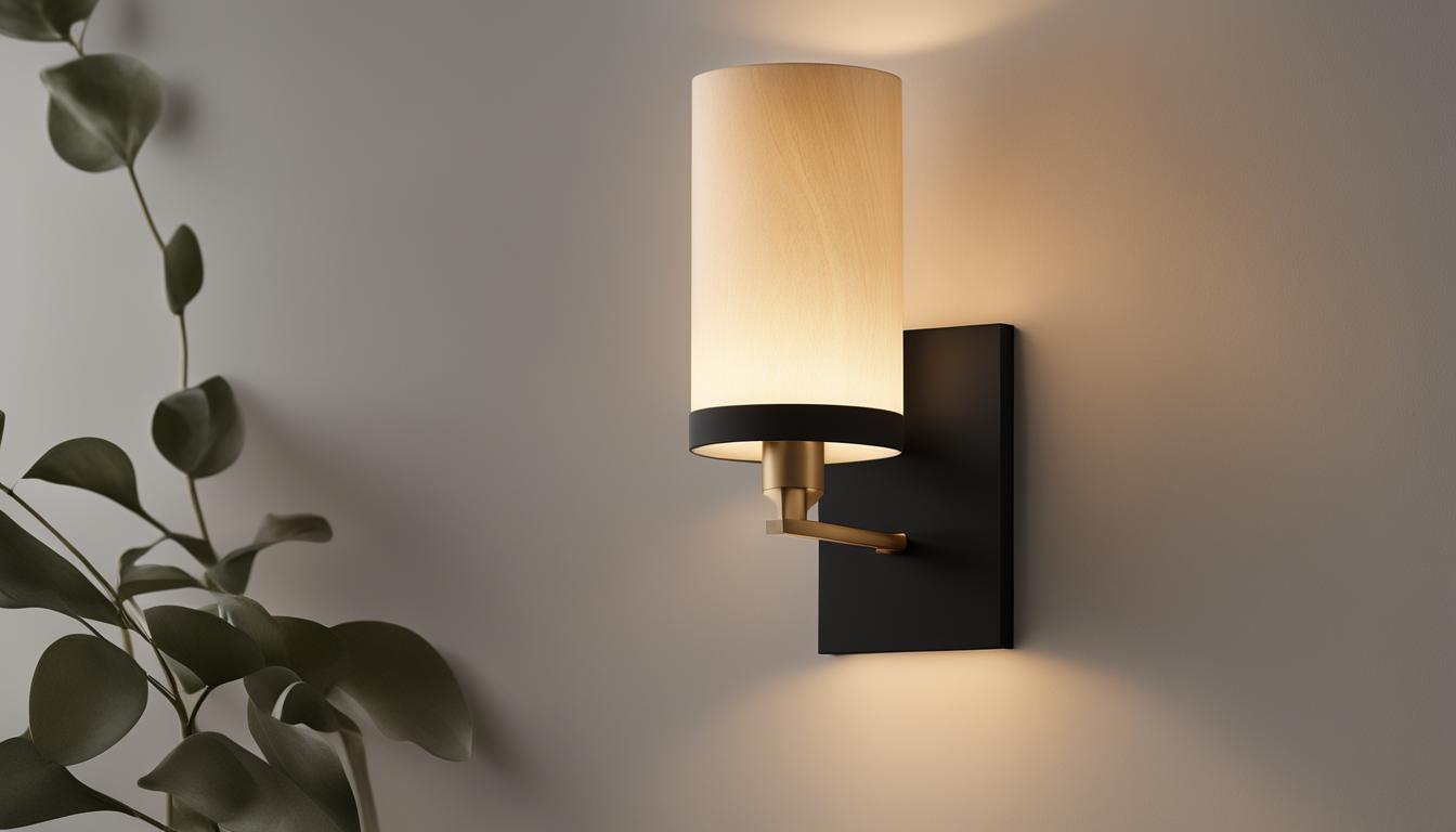 Japandi newest Plug In Wooden Wall Lamp Green