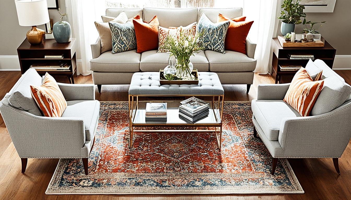what is the best type of rug for a living room