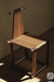 Modern Ethnic Teak & Rope Sculptural Chair