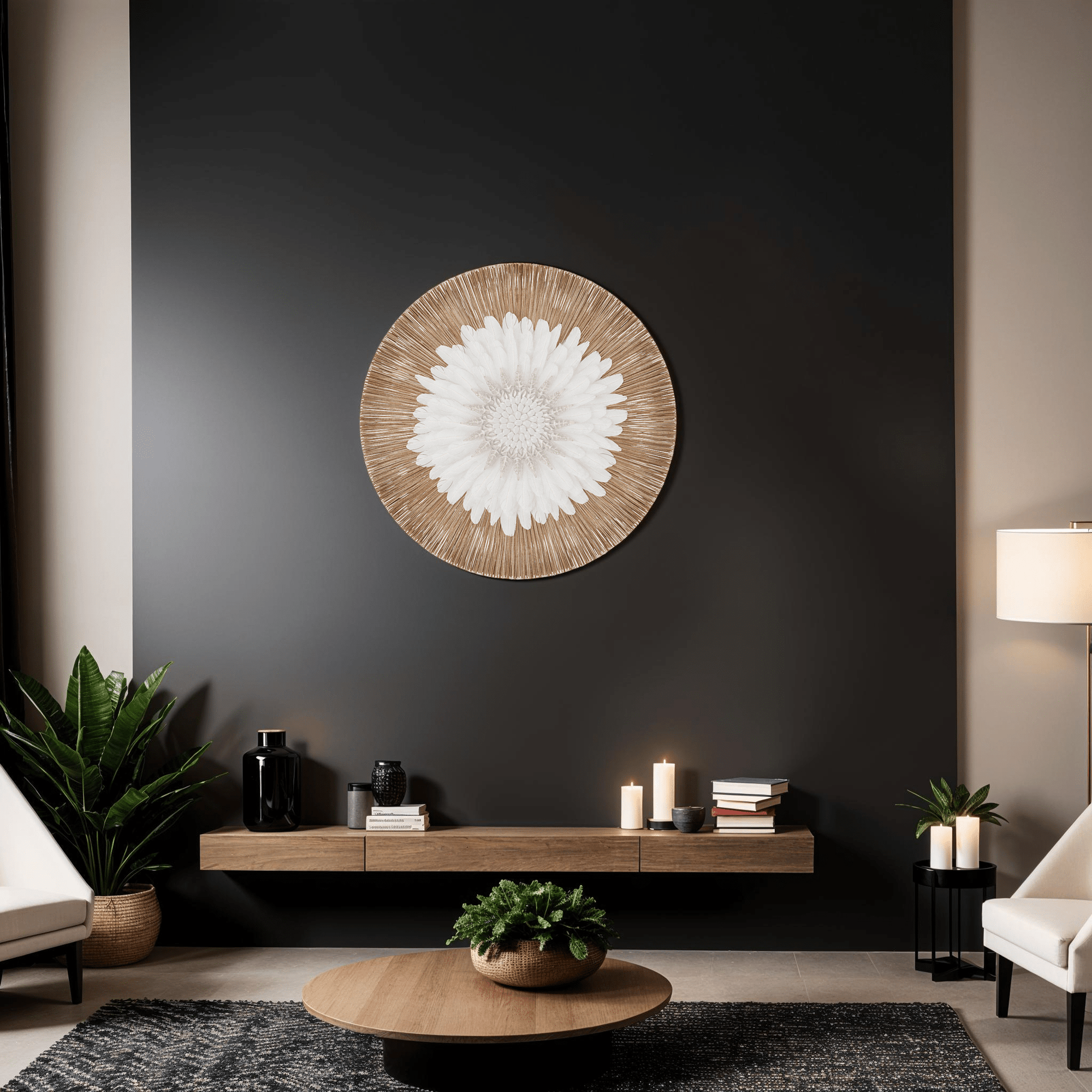 Eye Catching Large Boho Chic Wall Decor - Indah