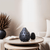 Modern Japandi Black Terracotta Vase