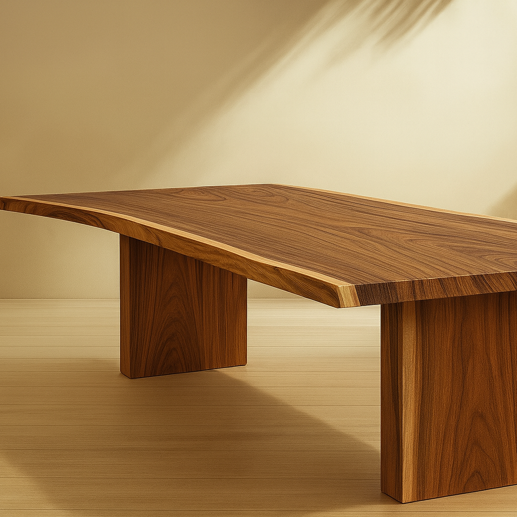 Suar Live-Edge Statement Dining Table