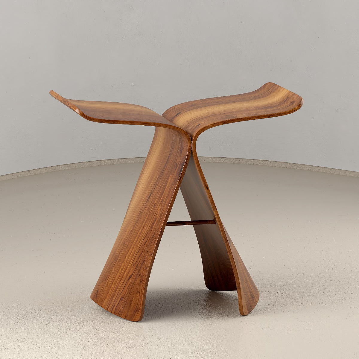 Whale Teak Stool