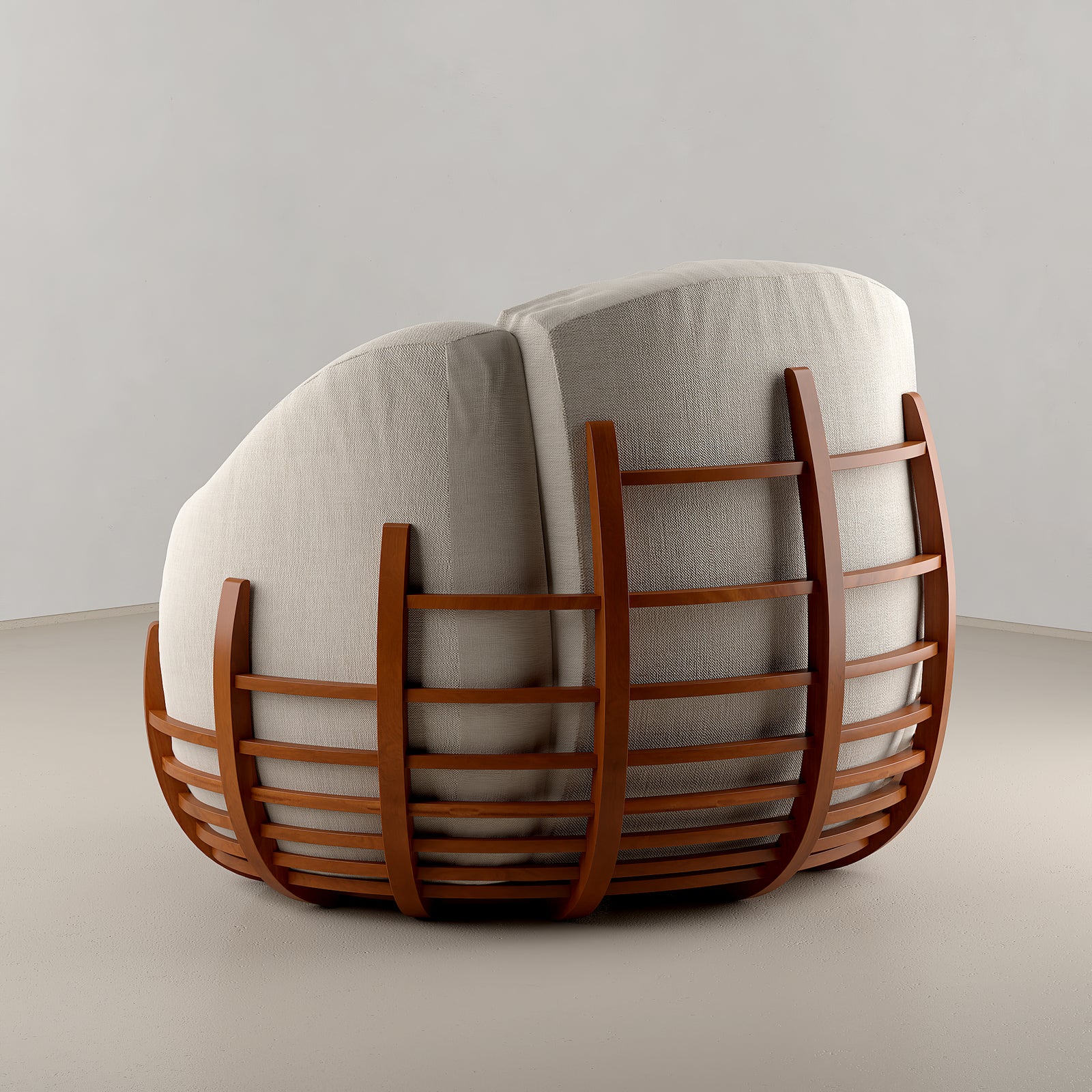 Cocoon Teak Armchair