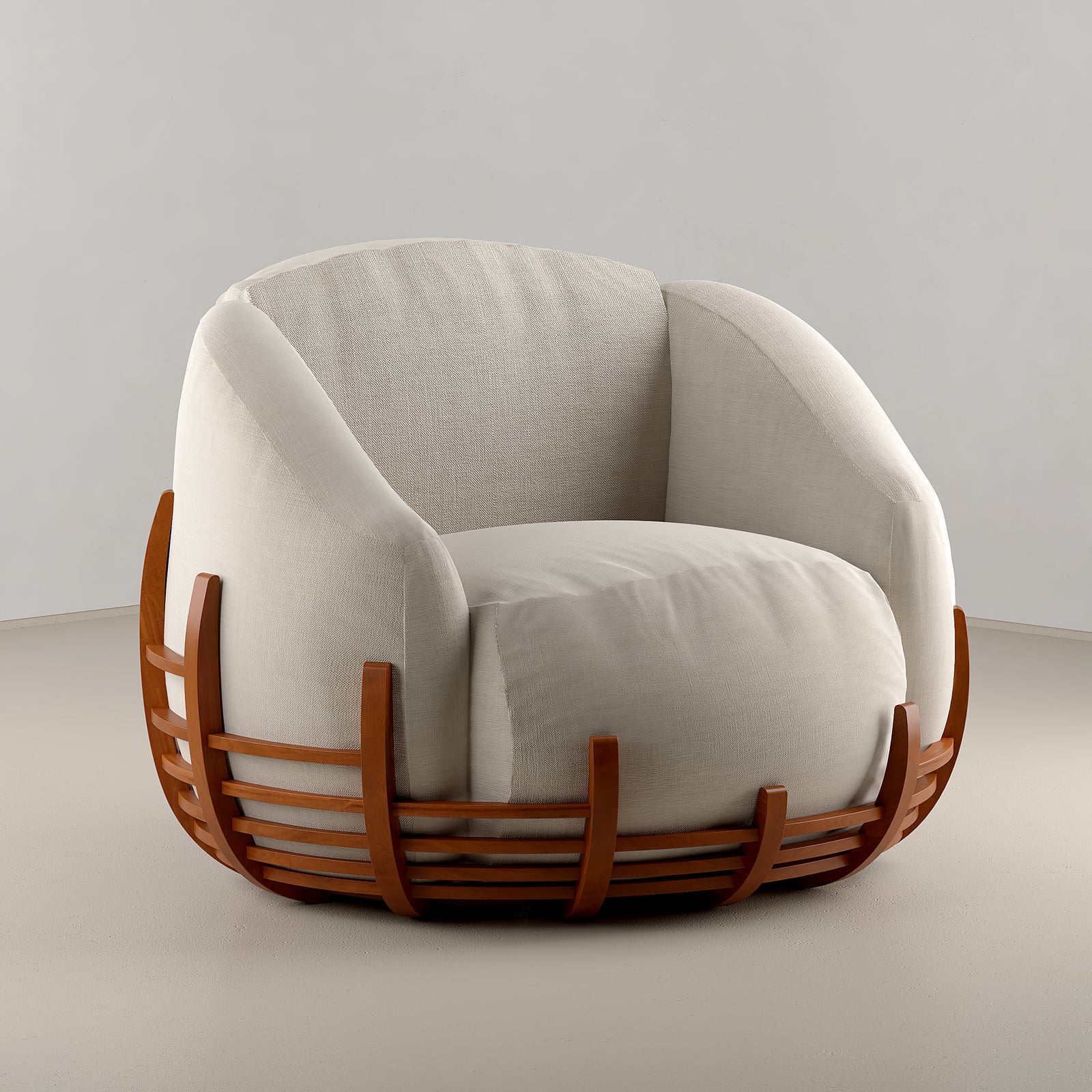 Cocoon Teak Armchair