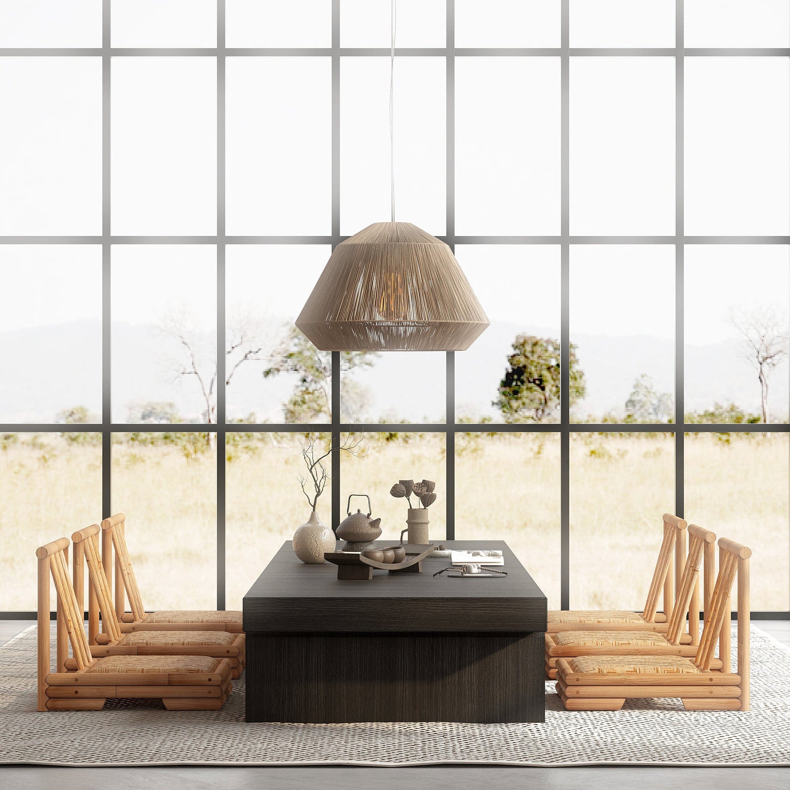 Real Japandi Lounge Chair - Tatimi