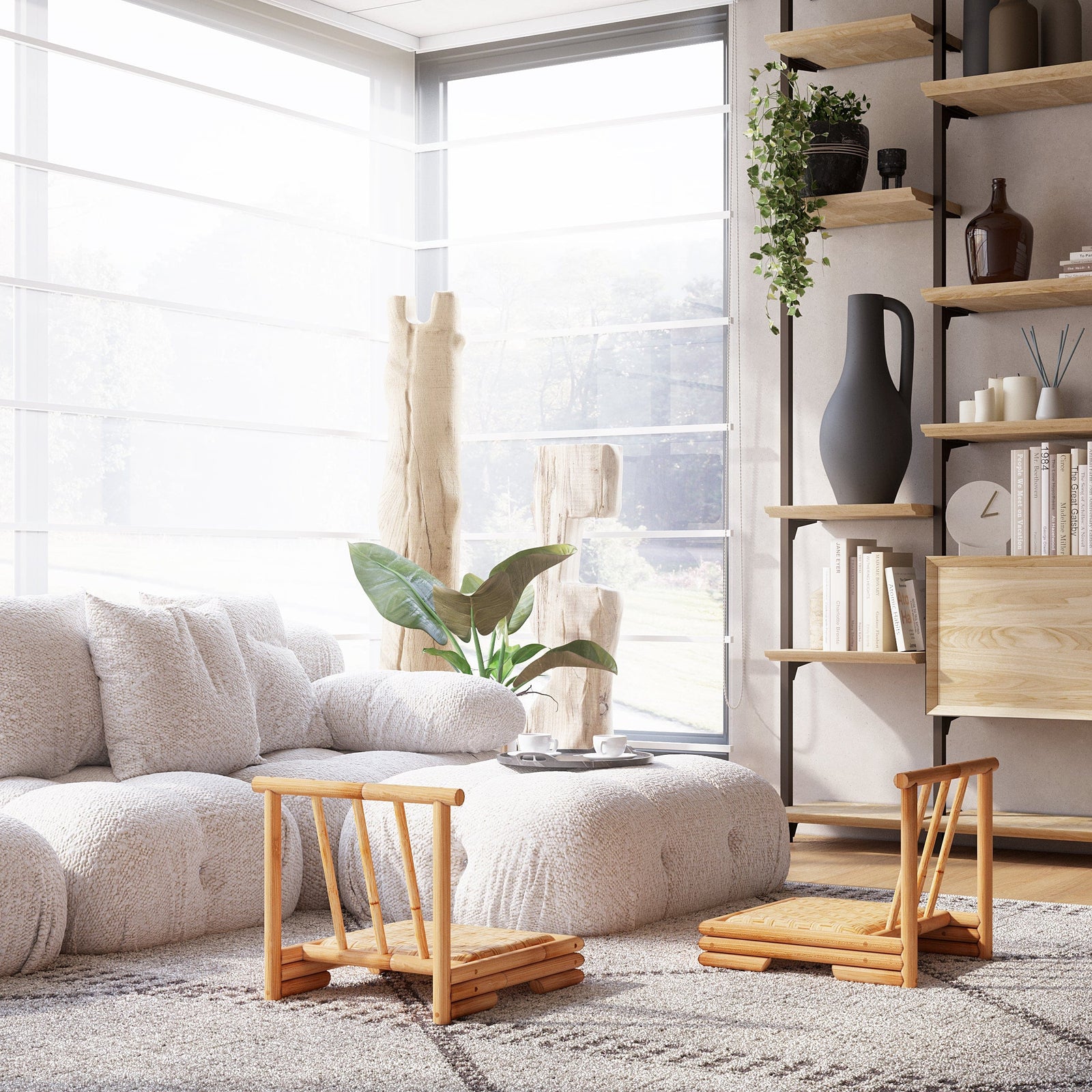 Real Japandi Lounge Chair - Tatimi