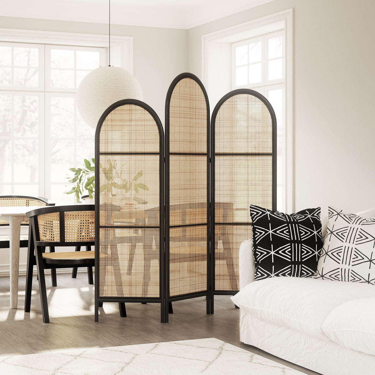 Japandi Minimalist Folding Room Divider Elisa