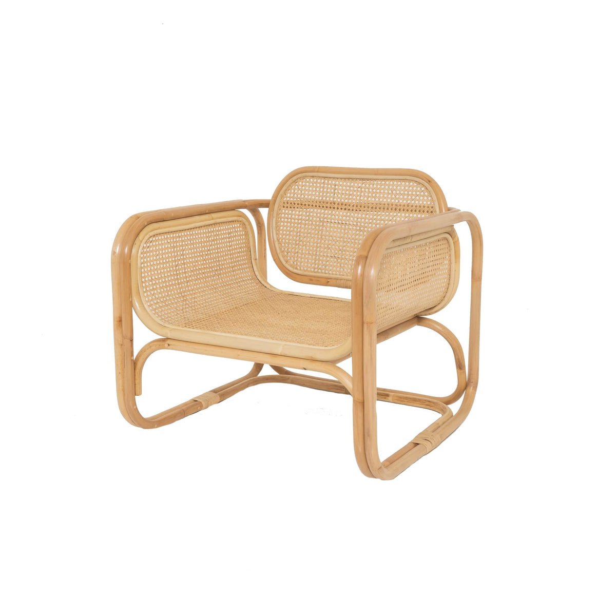 Iconic Rustic Wooden Lounge Chair