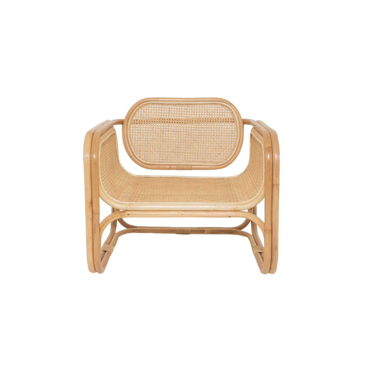 Iconic Rustic Wooden Lounge Chair