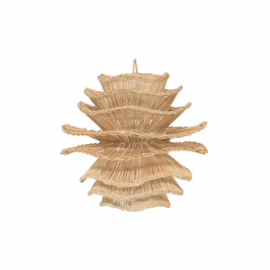 Intricate Rattan Lampshade